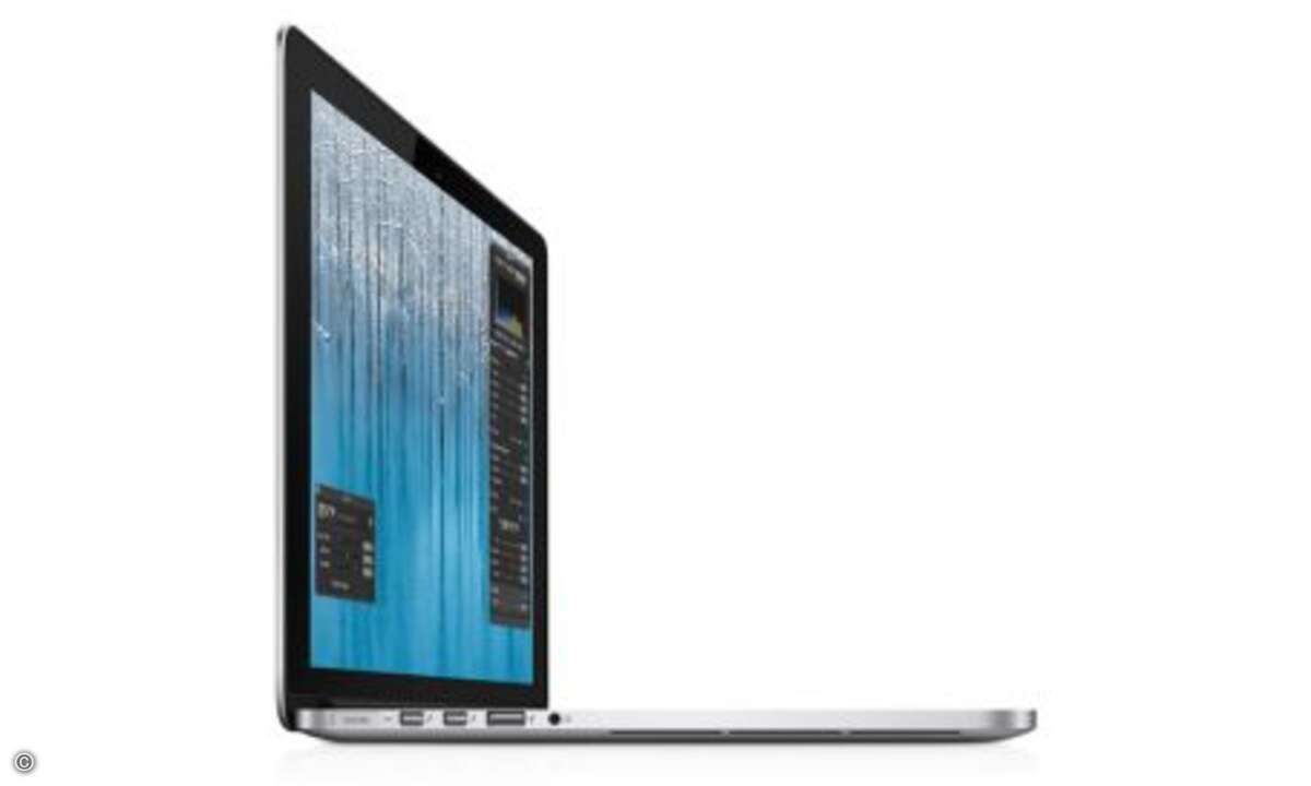 Apple verspricht einen großen seitlichen Einblickwinkel © Apple