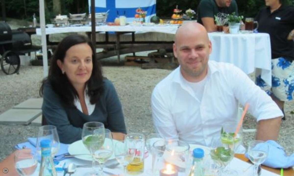 Katja Dannenberg (Tech Data) und Rüdiger Trost (F-Secure)