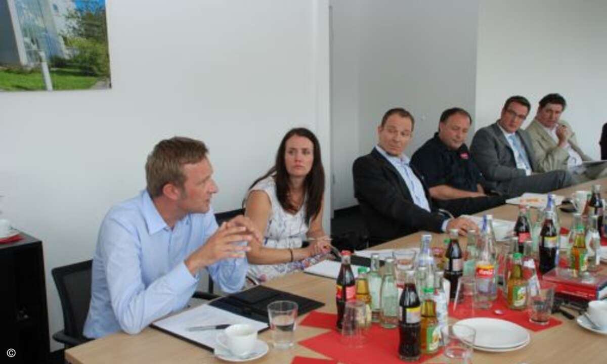 Die Branche trifft sich zum Thema Digital Signage in den Räumlichkeiten der Computer Reseller News in Haar