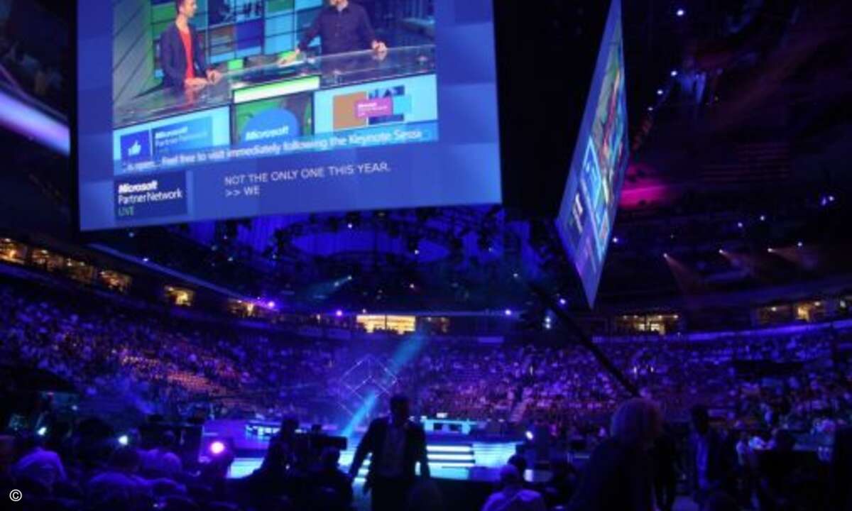 Die Spannung vor der Keynote von Steve Ballmer steigt