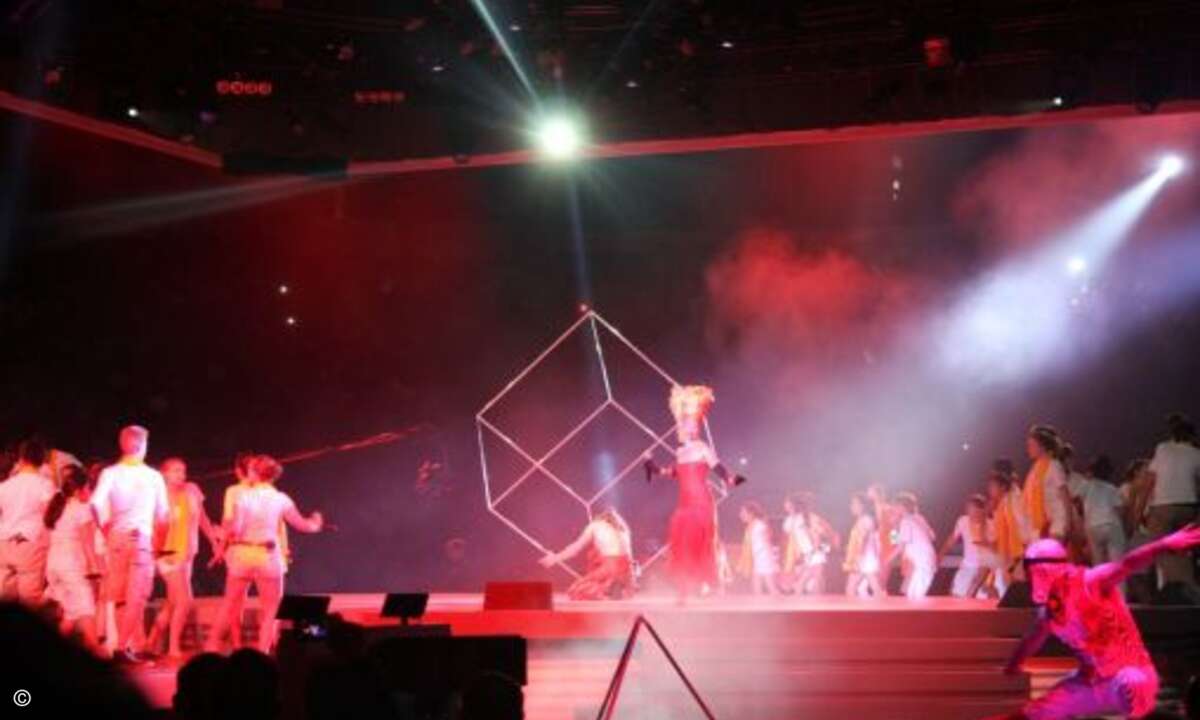 …sondern der Kanadische Cirque de Soleil…