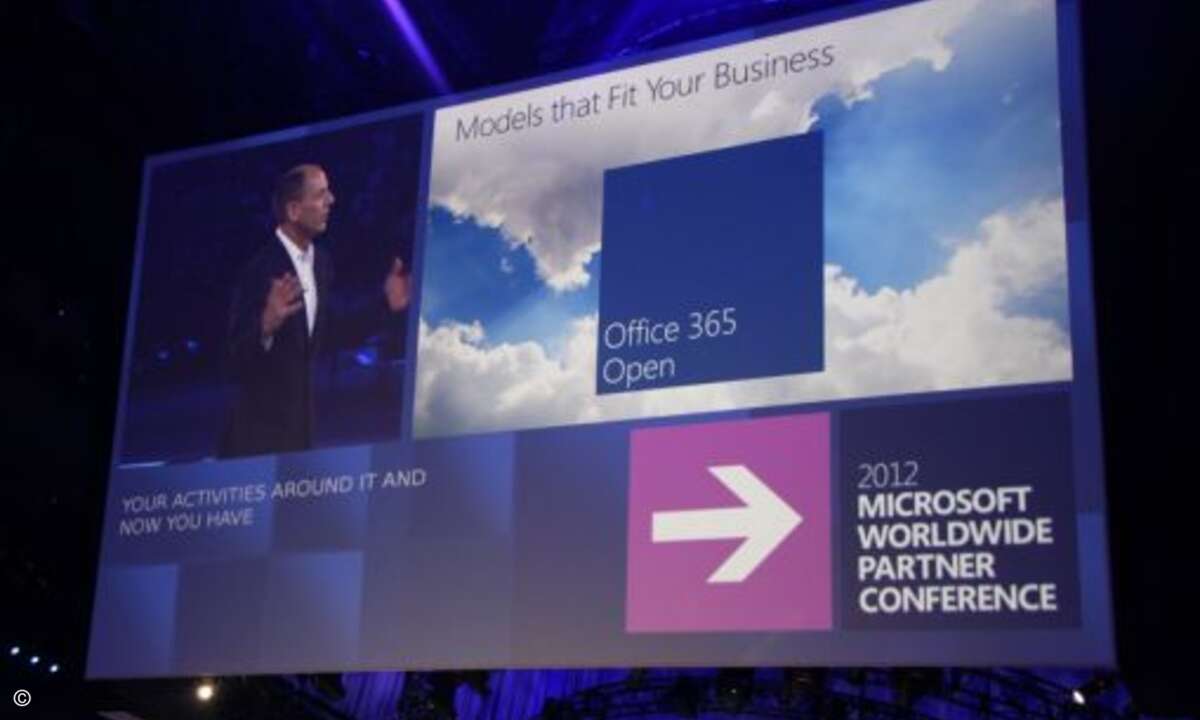 Jon Roskill präsentierte Zahlen zu Windows und Office