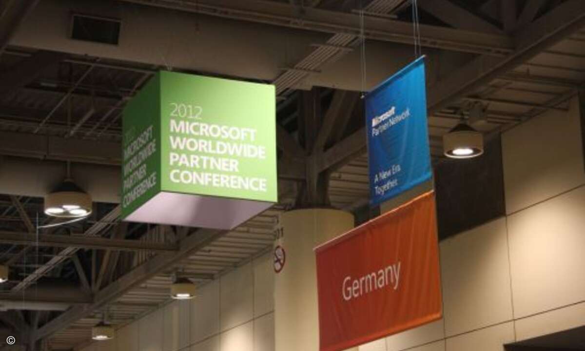 Deutschland ist mit einer eigenen Lounge vertreten…