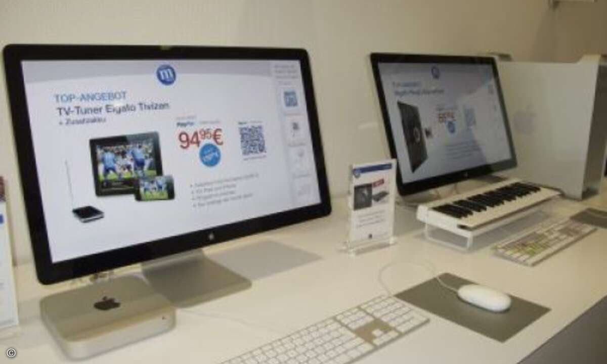 Ein Shop auf jedem Display: Apple-Produkte und Zubehör einfach per QR-Code mit dem Smartphone shoppen
