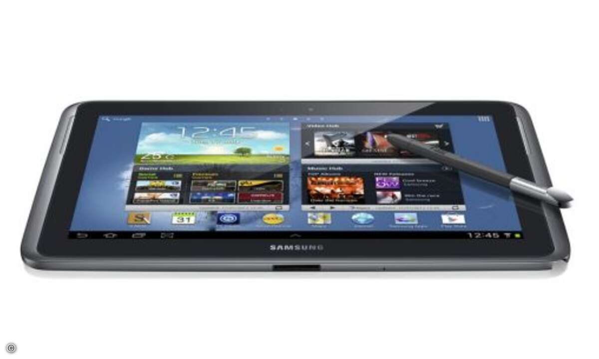 Der S-Pen soll genauere Bedienung und Eingaben erlauben. (Bild: Samsung)