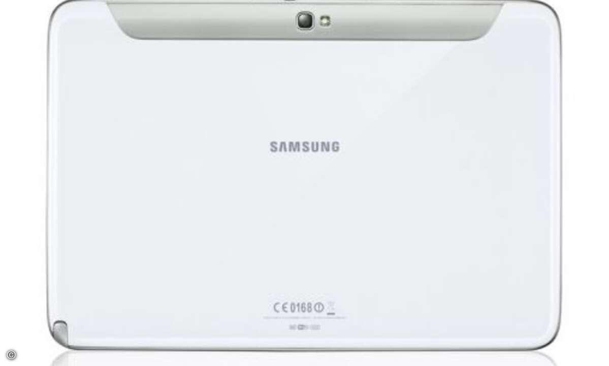 Die Kamera auf der Rückseite schafft 5 Megapixel. (Bild: Samsung)