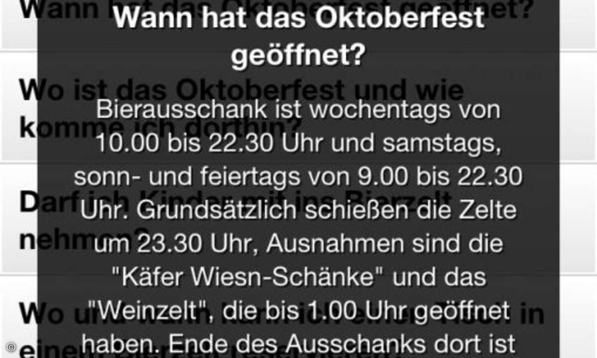Ob Öffnungszeiten, ...