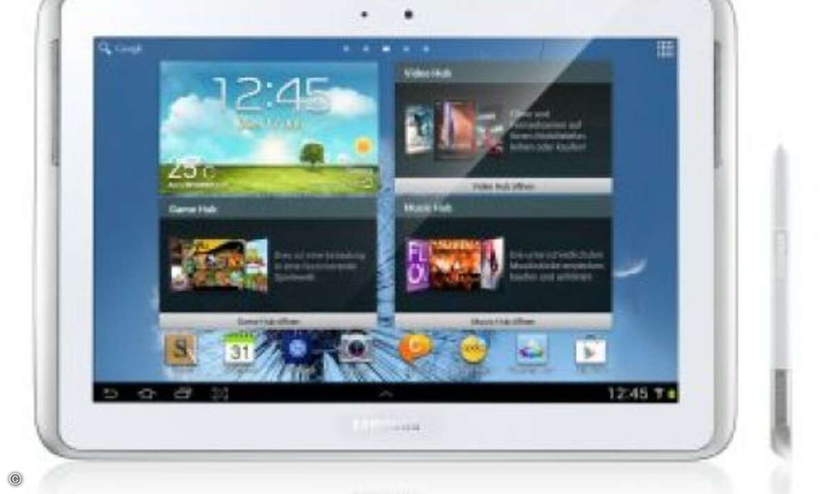 Mit dem Samsung Galaxy Note 10.1 präsentiert Samsung auf der IFA einen mobilen Begleiter für kreatives und effizientes Arbeiten. Mit S Pen und S Note verwandeln sich Aufzeichnungen und Skizzen im Handumdrehen in professionelle Multimedia-Dokumente. U