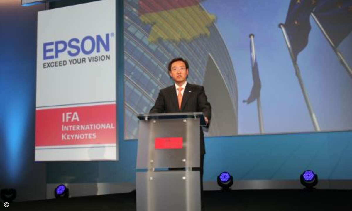 Epson President Minoru Usui, Bild: crn.de
