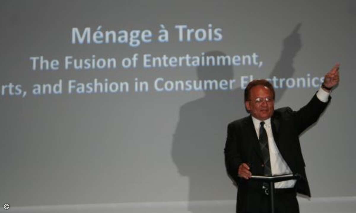 Eine Keynote von Monster CEO und Gründer Noel Lee ist nicht einfach nur eine Präsentation...Bild: crn.de