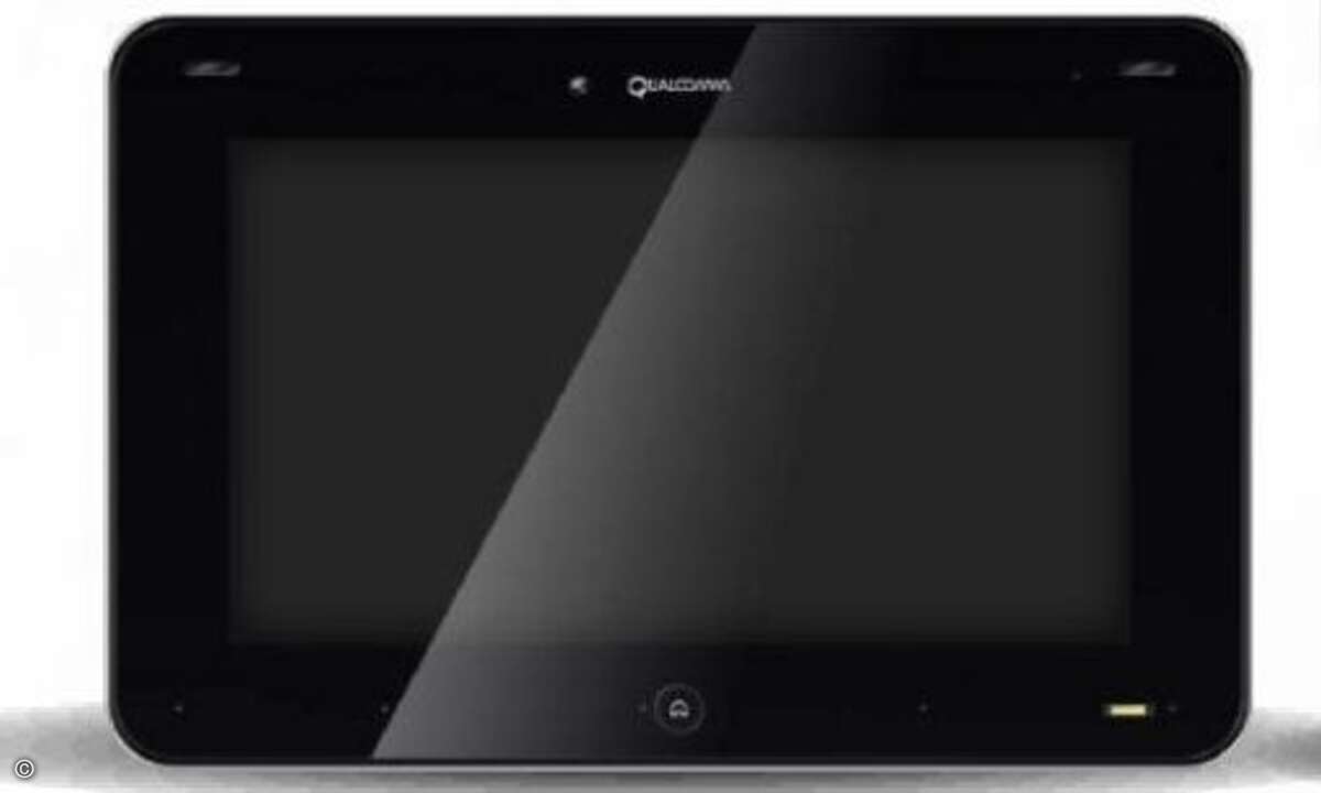 Als Testgerät dient dieses Entwickler-Tablet. (Bild: Qualcomm)