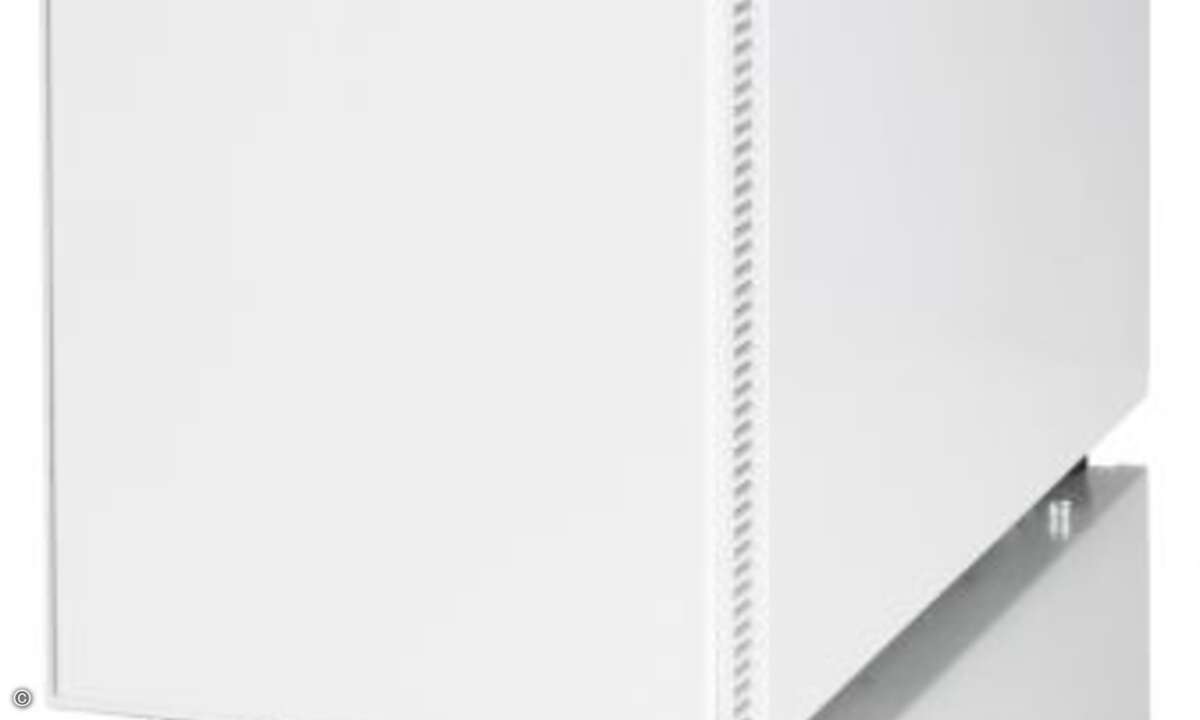 Der Miditower in der Farbe »Arctic White« © Fractal Design