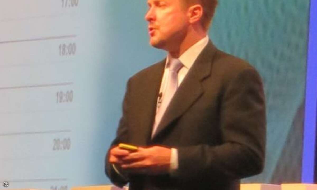 VMwares CMO Rick Jackson führte durchs Programm.