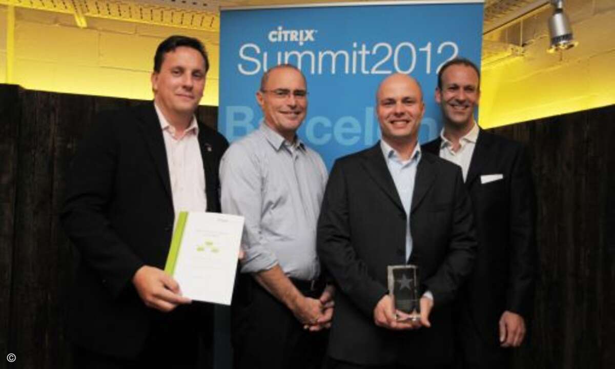 Die net on AG bedachte Citrix mit dem »Best Networking Product Partner« für ihren nachhaltigen Fokus auf Citrix Networking-Produkte. (Bild: Citrix)
