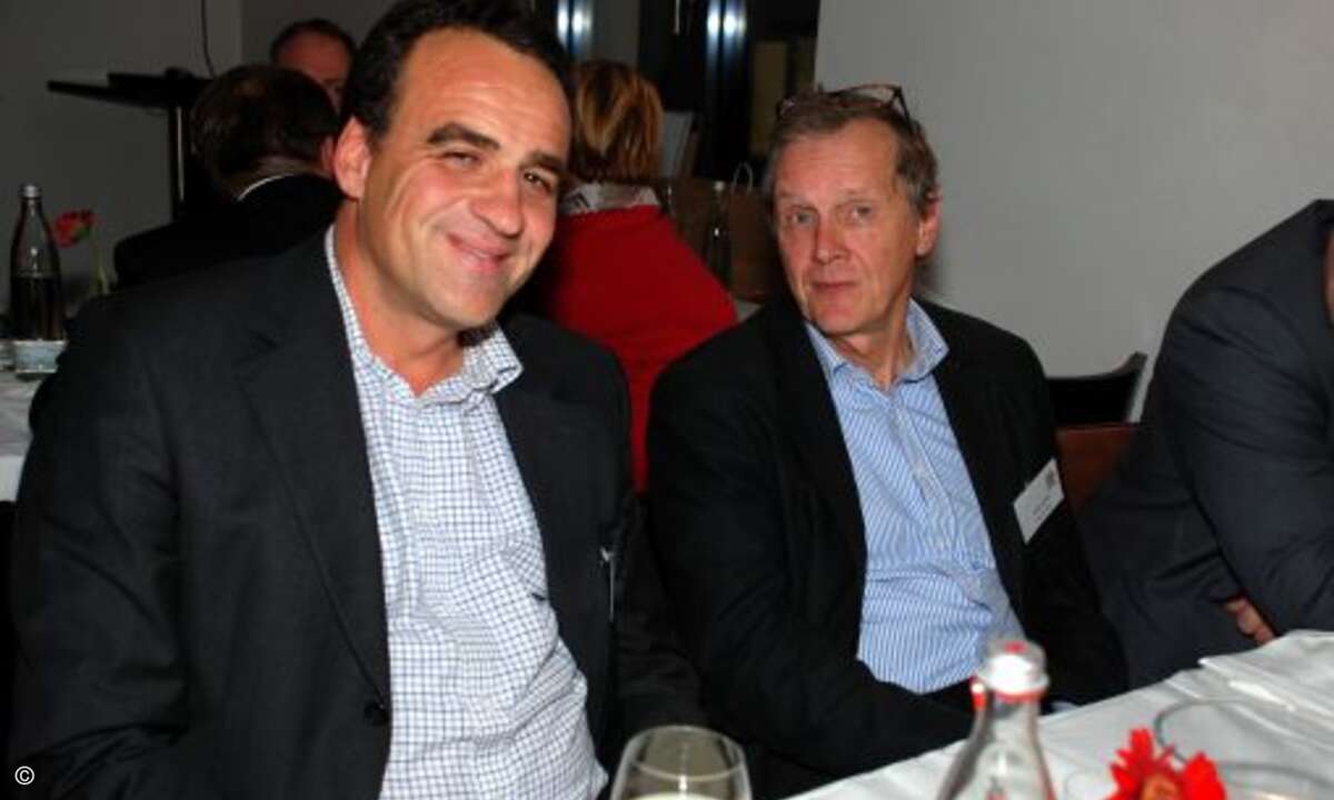 Marcus Adä (Ingram Micro) und Klaus Preuschhof (Comline)