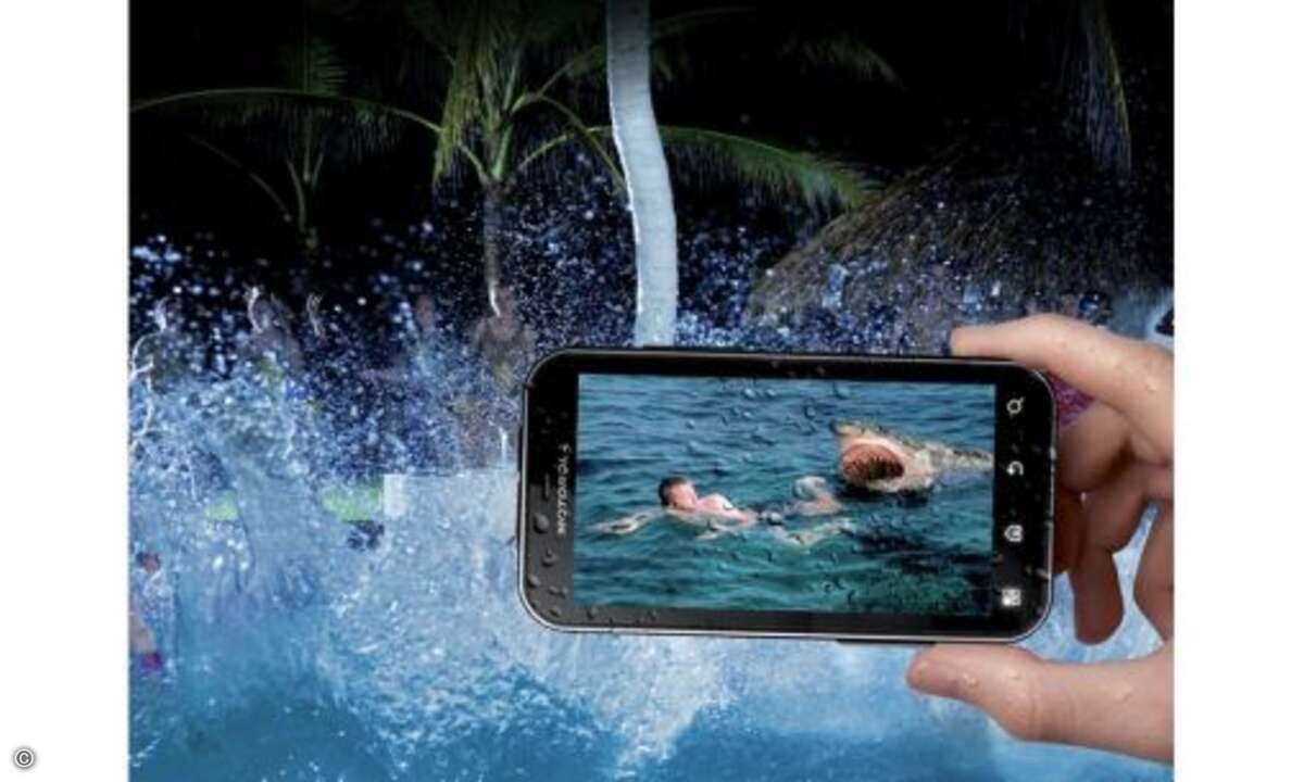 Platz 9: Motorola Defy+, Preis: ca. 185 Euro,
connect Testwertung: 367 von 500 Punkten,
© Motorola