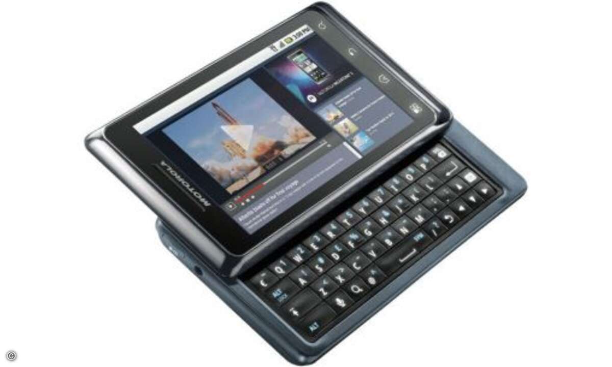 Platz 7: Motorola Milestone 2, Preis: ca. 180 Euro
connect Testwertung: 372 von 500 Punkten,
© Motorola