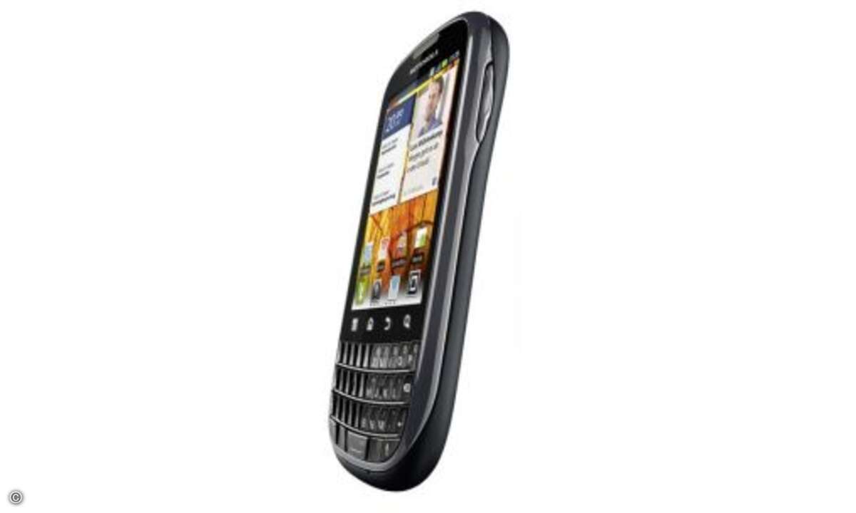 Platz 2: Motorola Pro+, Preis: ca. 130 Euro
connect Testwertung: 390 von 500 Punkten,
© Motorola