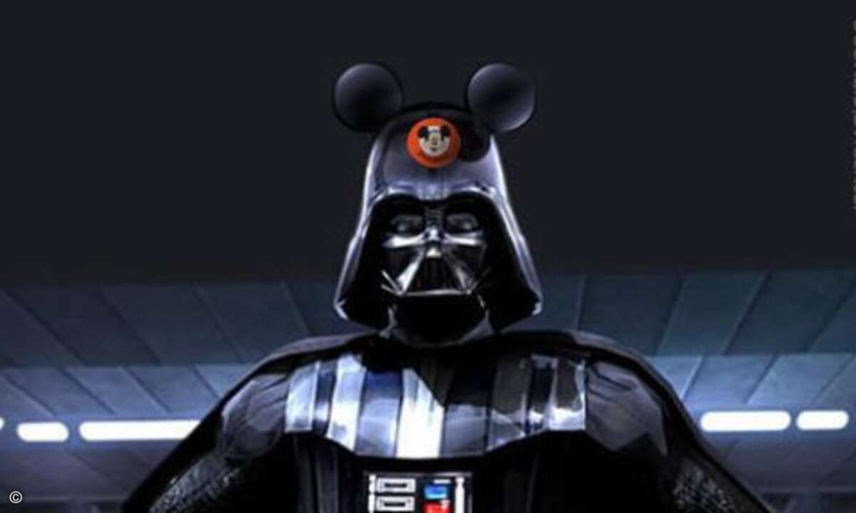 An seine neue Kopfbedeckung muss sich Darth Vader noch gewöhnen. © gizmodo.de