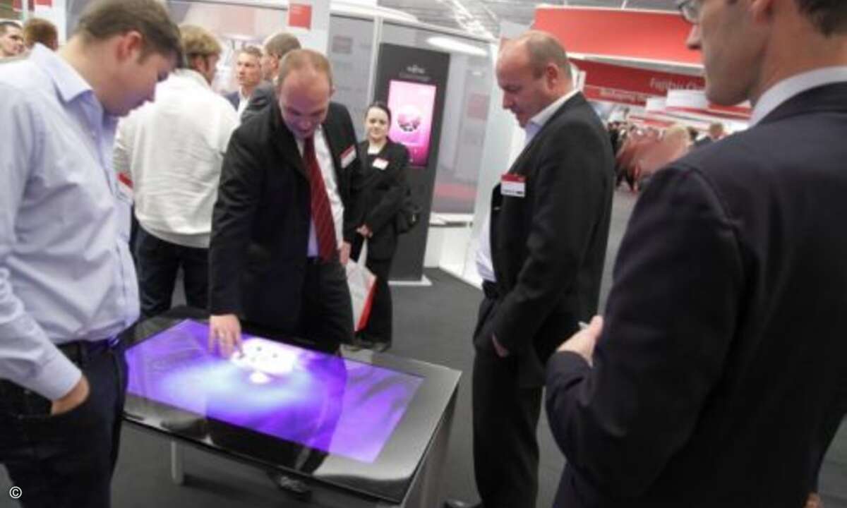 Tablets sind immer ein Besuchermagnet - auch wenn sie größer ausfallen als üblich
