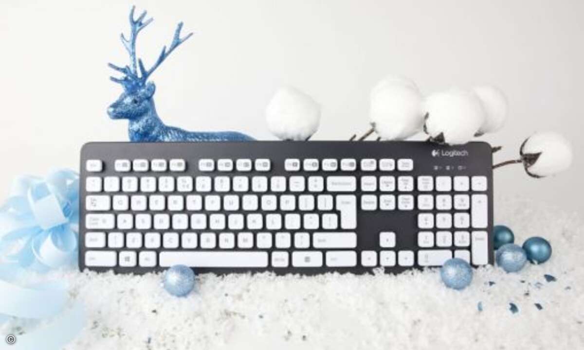 Die K310 Tastatur von Logitech. © Logitech