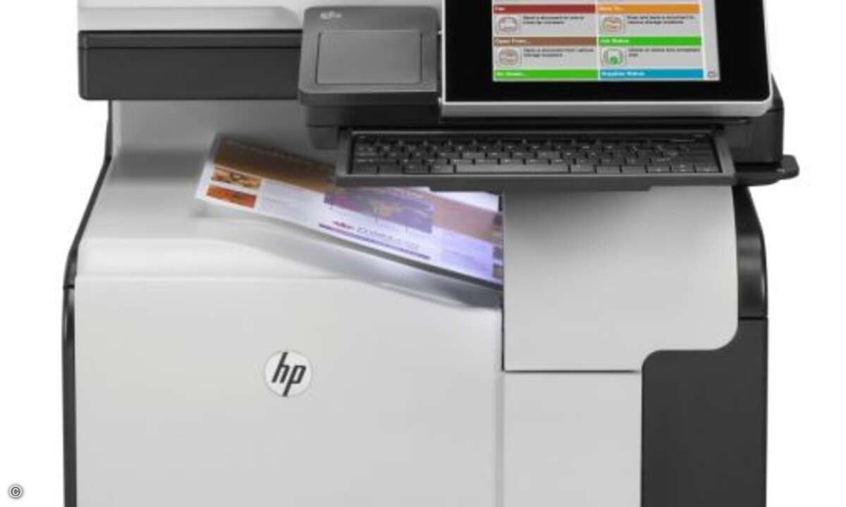 HP LaserJet Enterprise flow MFP M575c © HP