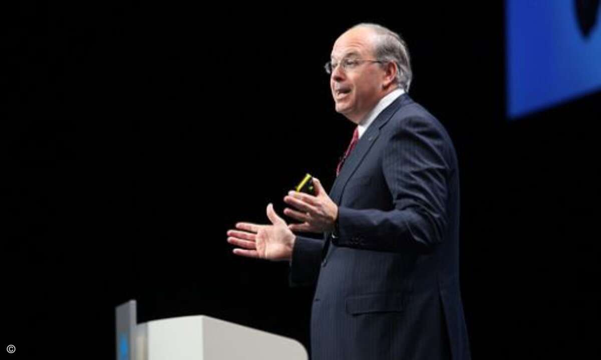 Dave Donatelli, Executive Vice President von HPs Enterprise Group, gab einen Überblick über das Software Defined Data Center