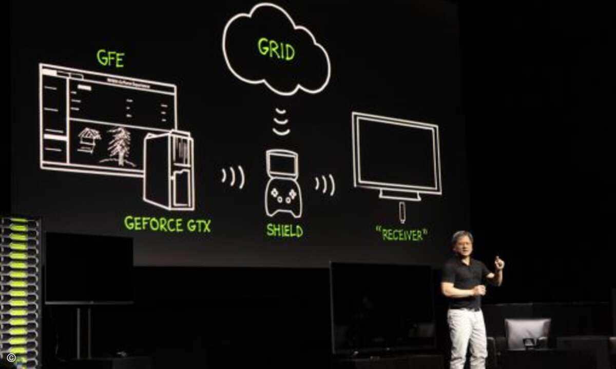 Nvidia stellte das Project Shield offiziell auf der CES vor (Bild: Nvidia)