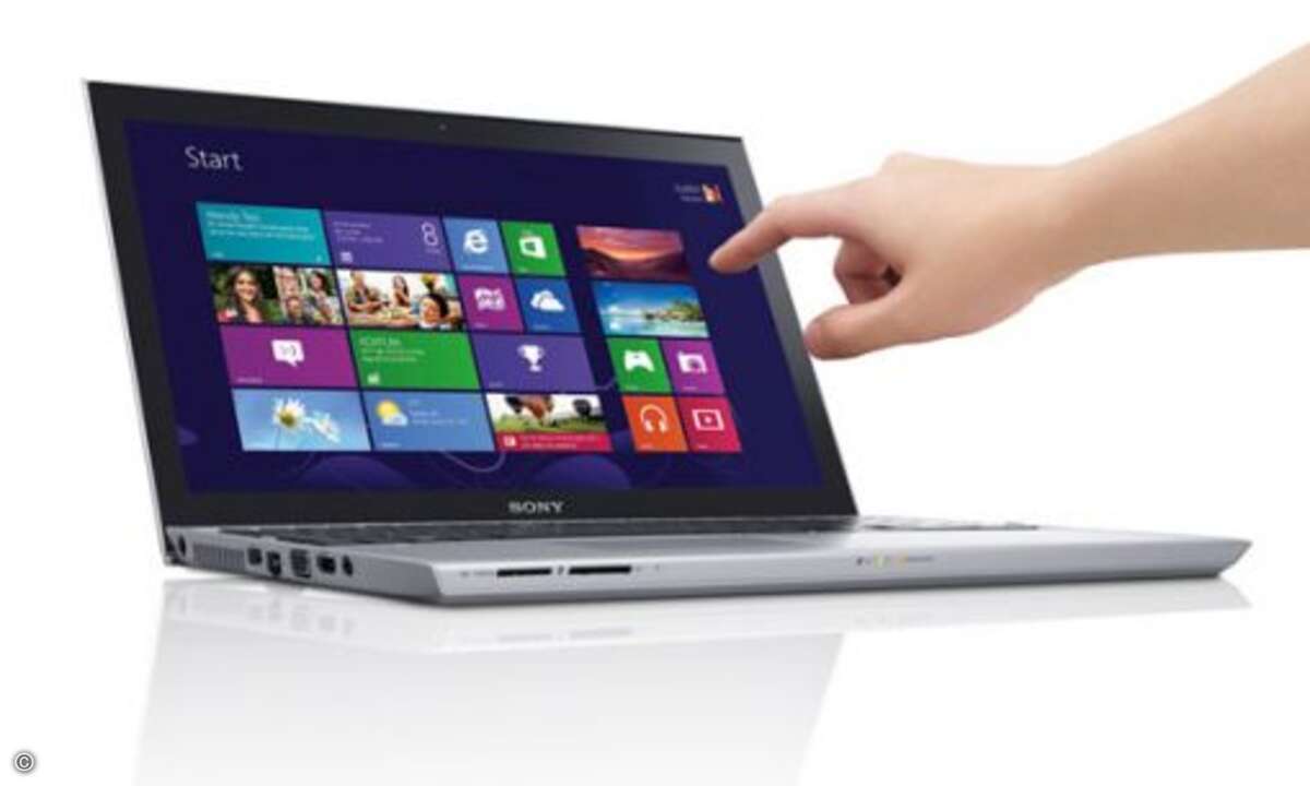 Sonys VAIO T-Seriens 15-Notebook lässt sich über Gesten steuern (Bild: Sony)