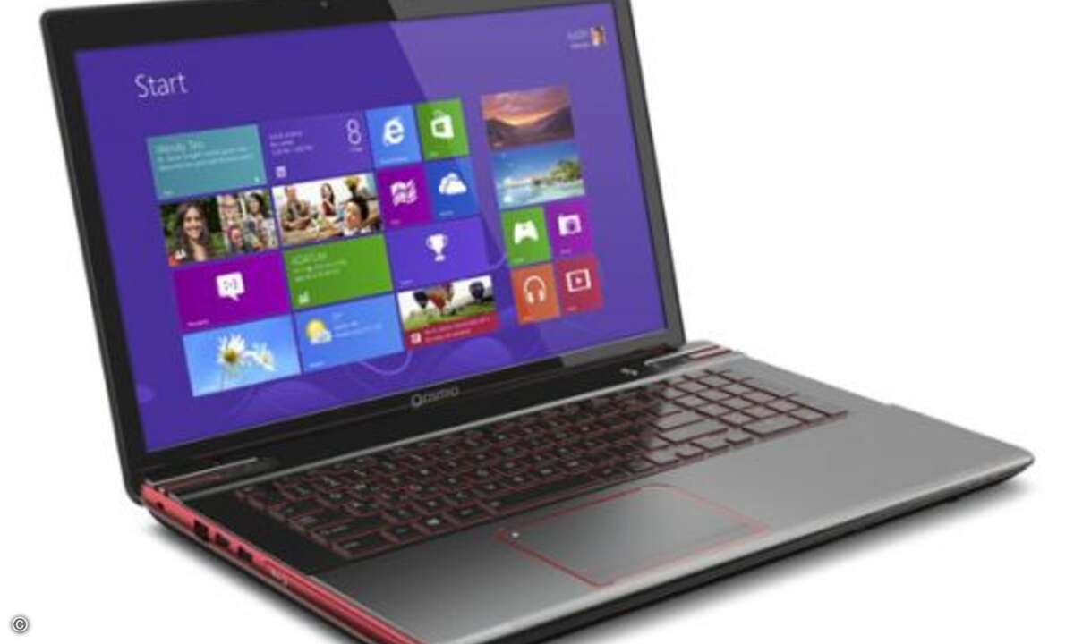 Mit 3 Gigabyte Arbeitsspeicher und einem NVIDIA GeForce GTX 670M Grafikchipsatz kann das Qosmio X875 von Toshiba auch anspruchsvolle Prozesse ausführen (Bild: Toshiba)