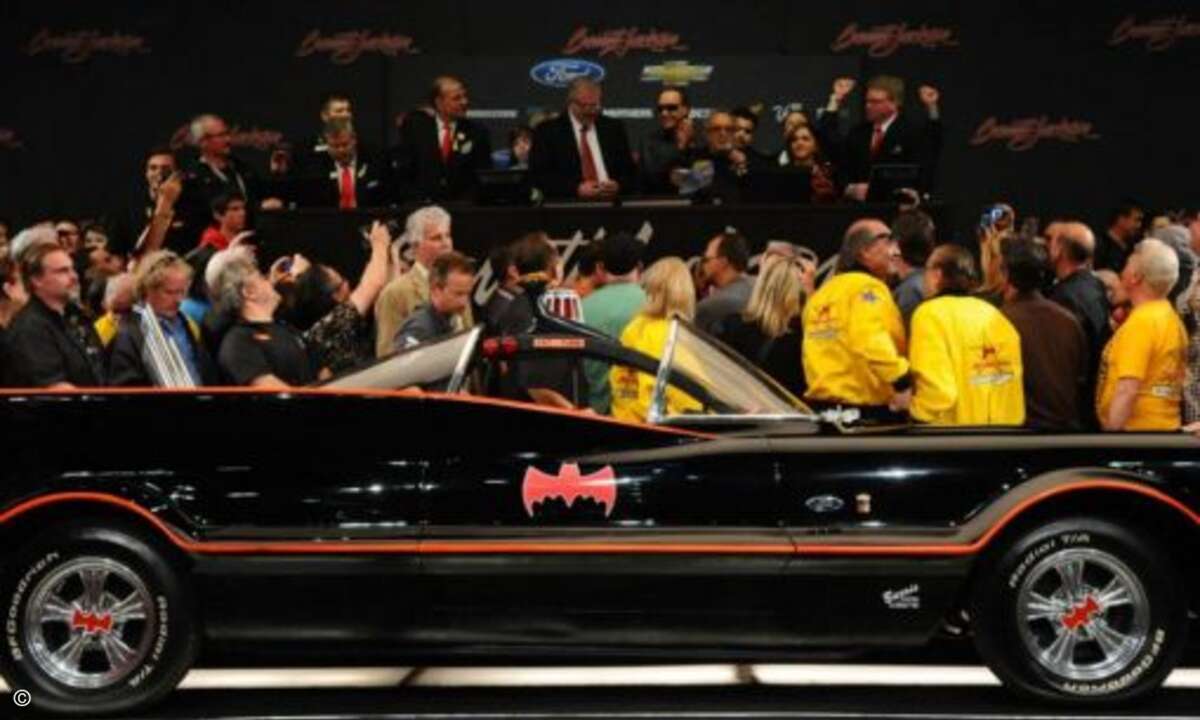 George Barris hatte das Auto Ende der Siebziger Jahre für einen Dollar von Ford gekauft... (Bild: Barrett-Jackson)
