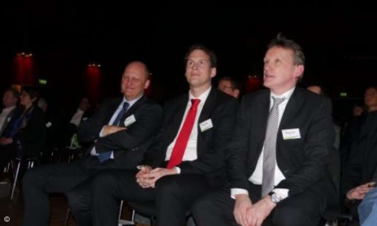 Das Acer-Führungstrio: Oliver Ahrens, Mirco Krebs und Wilfried Thom (von links, Bild: CRN))