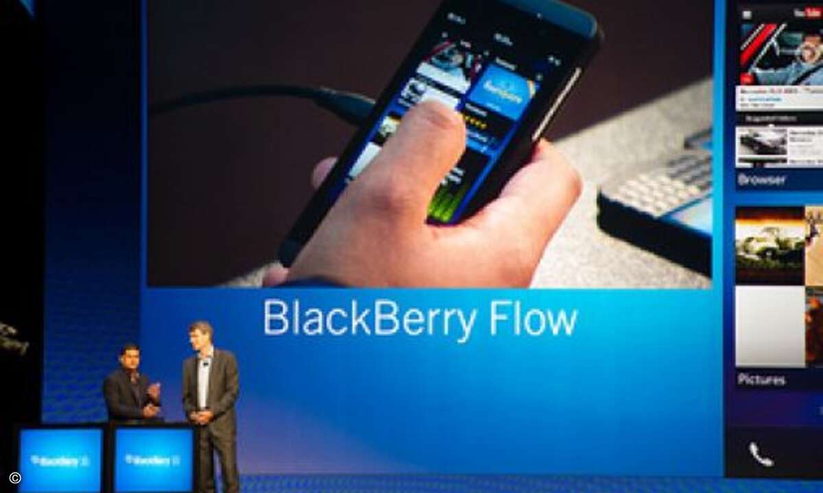 »Blackberry Flow« ist ein neues Feature der Blackberry 10-Plattform (Bild: Blackberry)