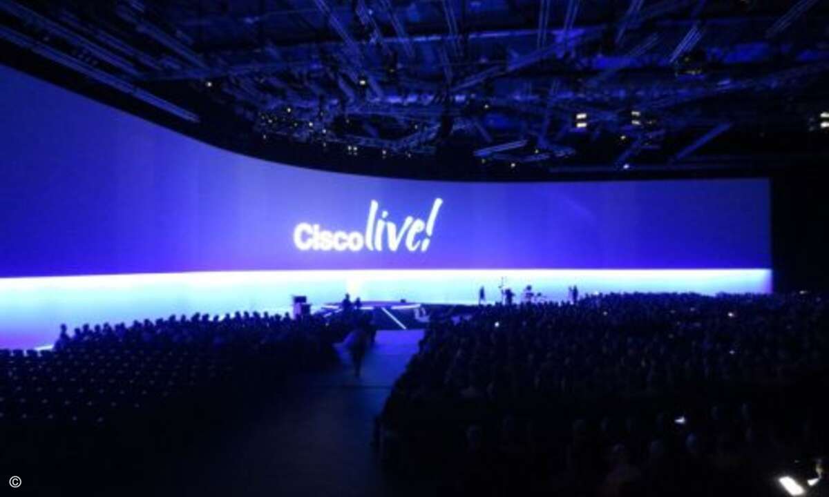 6.500 Besucher waren zur CiscoLive nach London gekommen und ...
