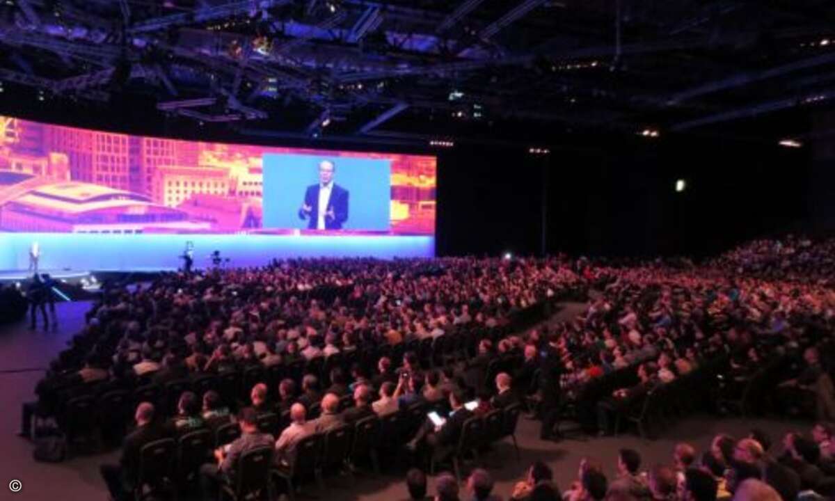 ... informierten sich was die Nummer eins der Netzwerkbranche in diesem Jahr vorhat