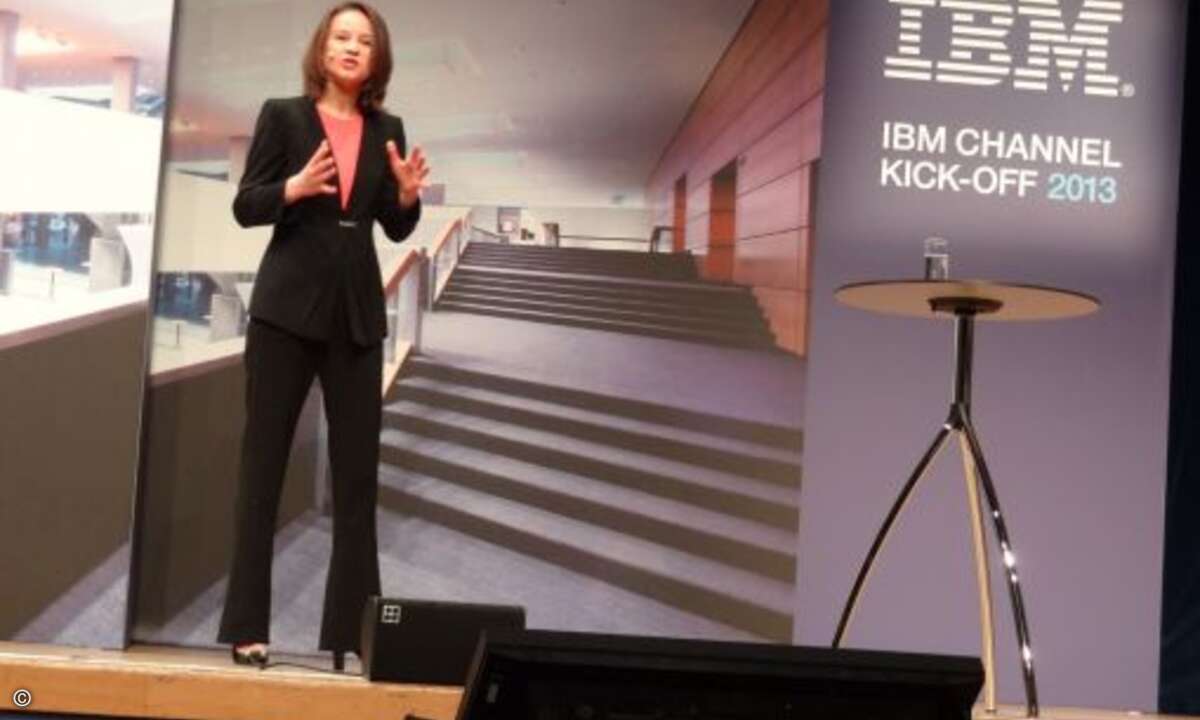 Patricia Neumann, Vice President IBM Geschäftskundenvertrieb. (Bild: Lars Bube / CRN)