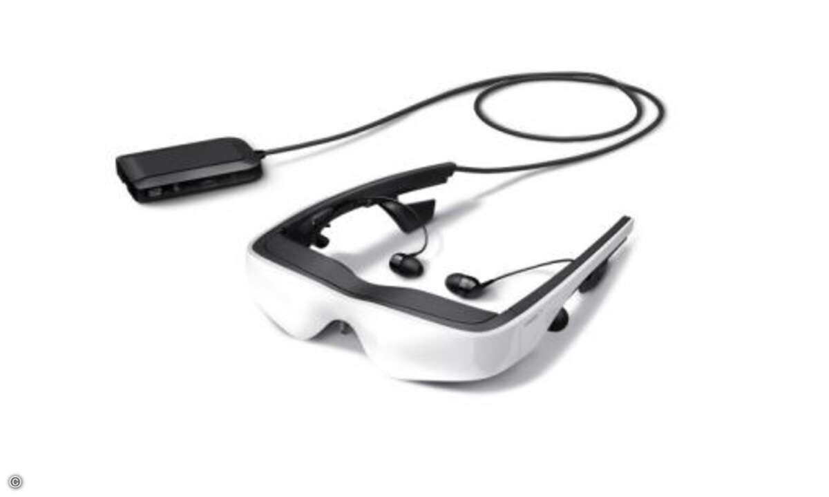 Die Multimedia-Videobrille »Cinemizer OLED« bietet einen einzigartigen neuen immersiven Film- oder Spielgenuss - auch. Ganz besonders in 3D. (Bild: Cinemizer)