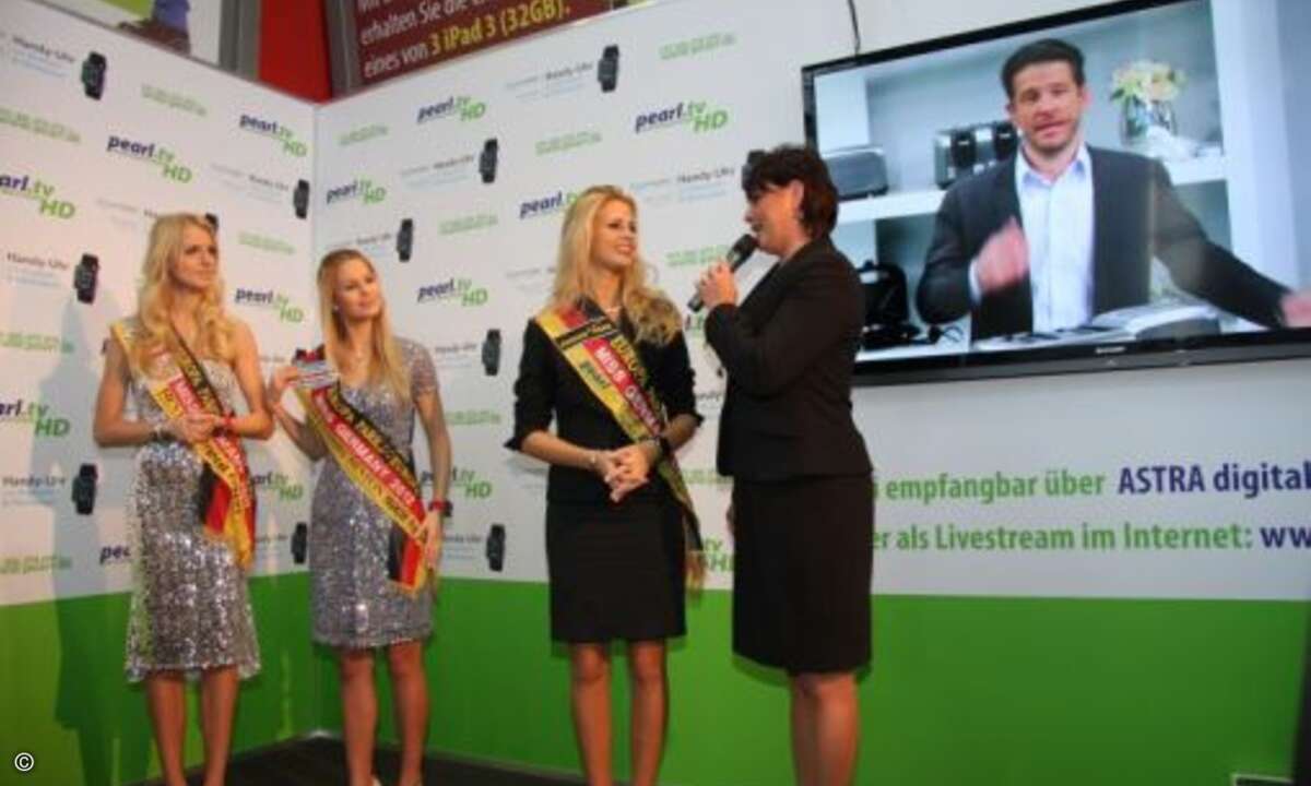 Die amtierende Miss Germany im Gespräch