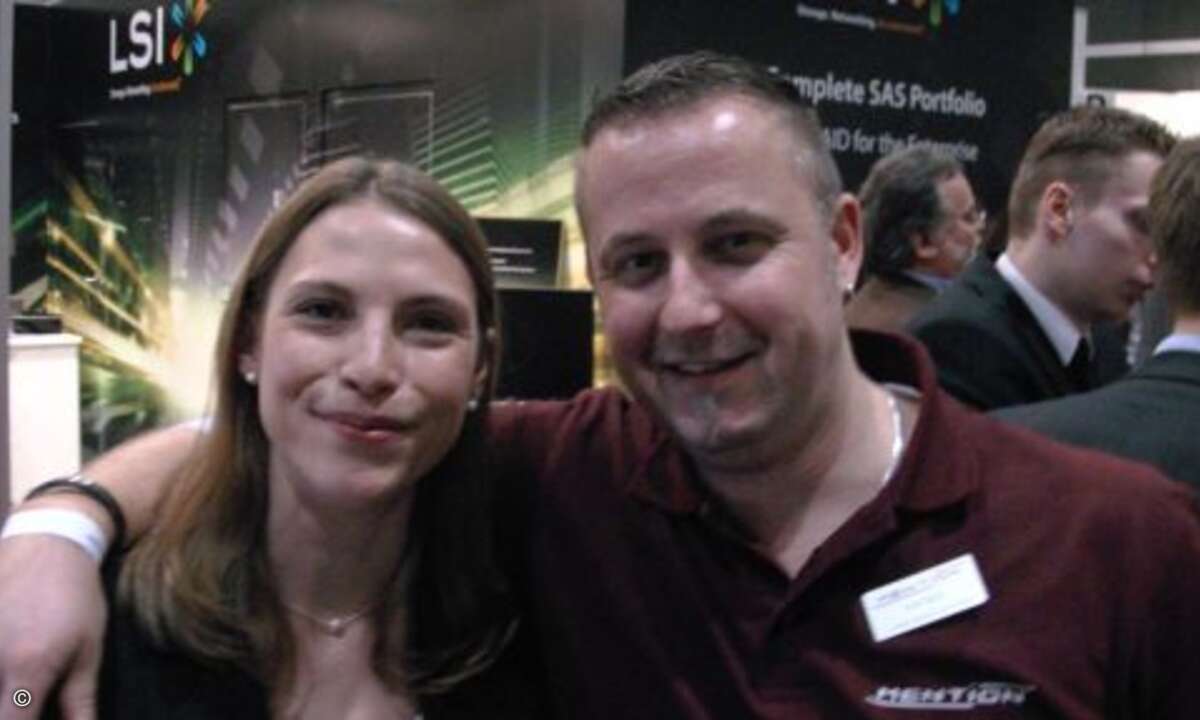 Ulrike Garlet, CRN, und Sven Born, Mention (Bild: CRN)