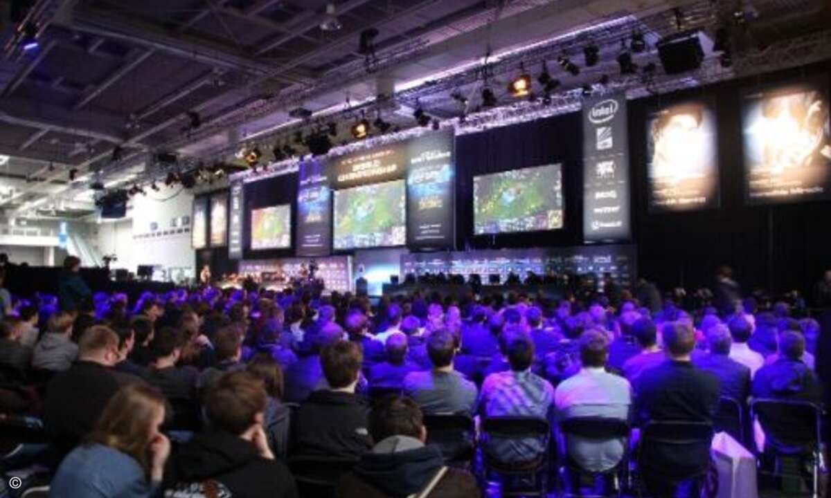 Die Besucherreihen der Tournaments waren immer gut gefüllt