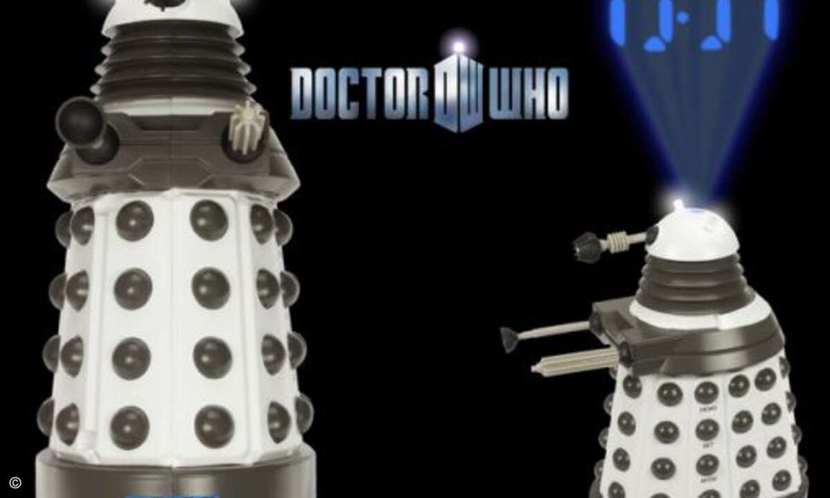 Dr. Who Projektionswecker (Bild: www.getditial.de).
