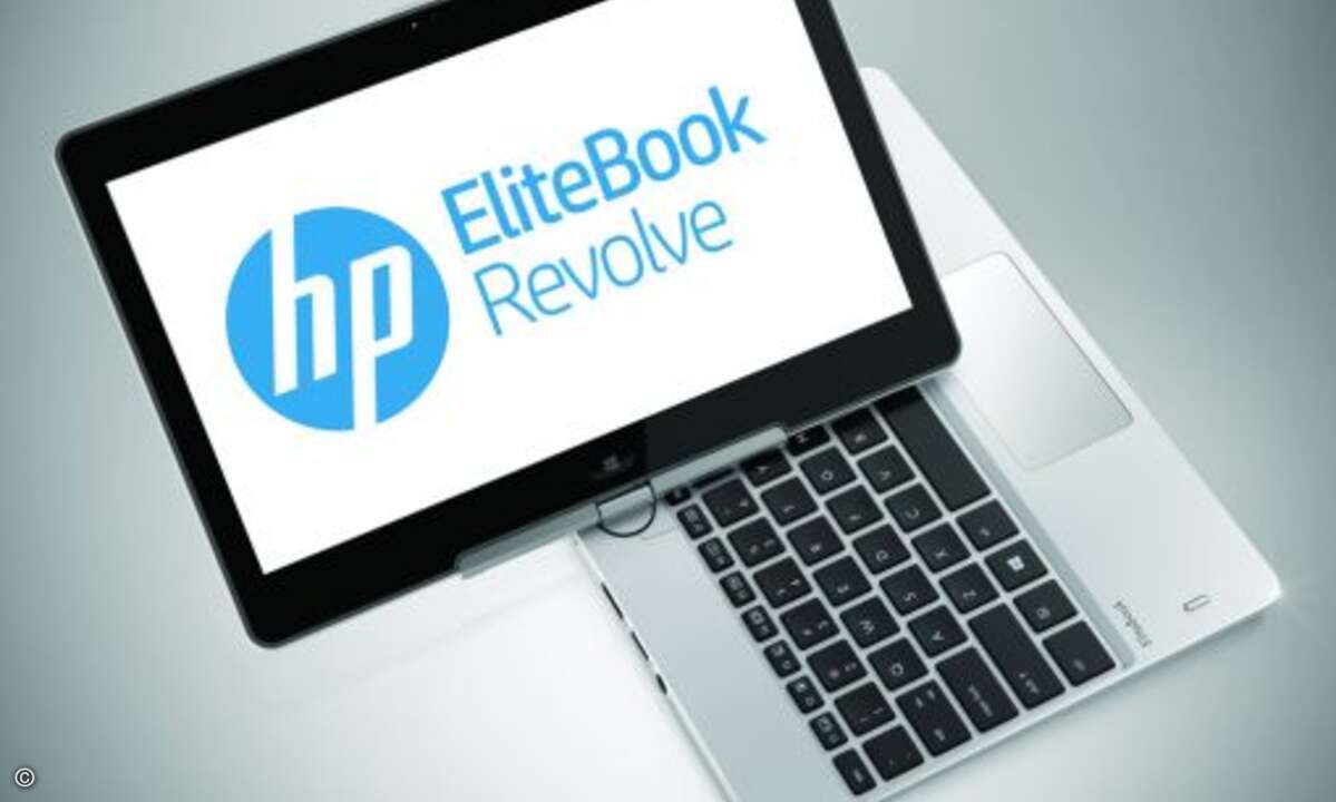 HPs neues »Elitebook Revolve« vereint die Vorzüge eines Tablet-PCs mit denen eines Ultrabooks (Bild: HP)