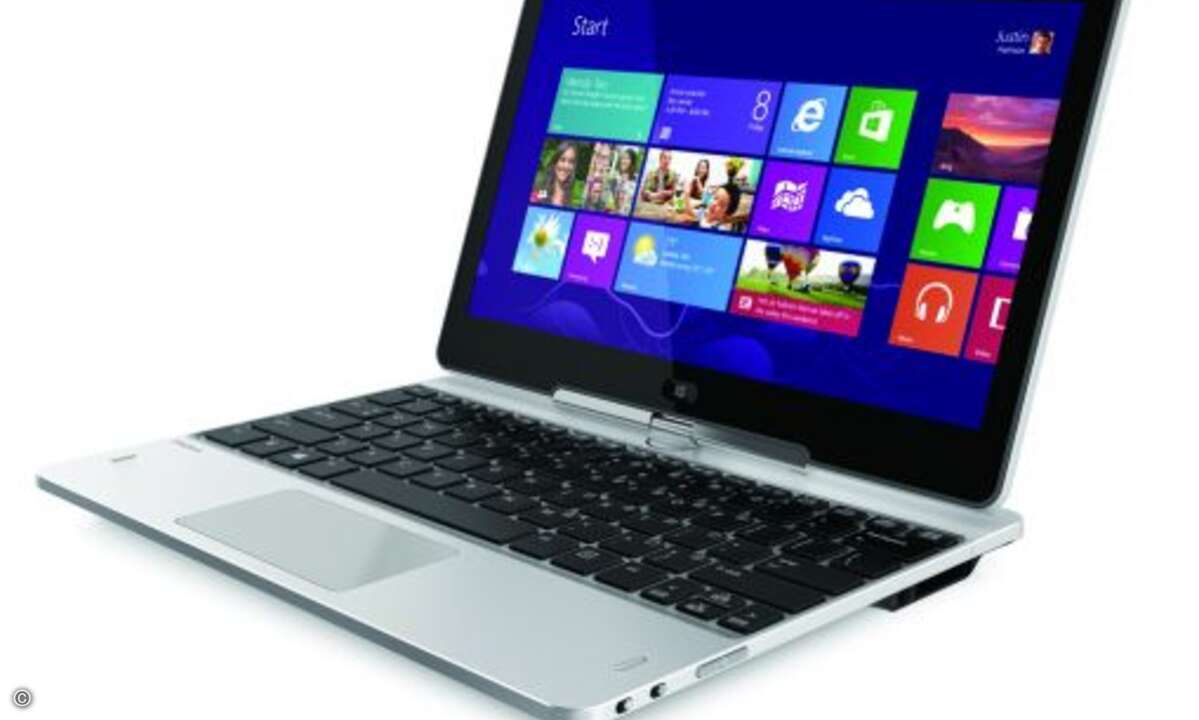 HPs neues »Elitebook Revolve« ist mit Management-Tools für den Unternehmenseinsatz ausgerüstet (Bild: HP)