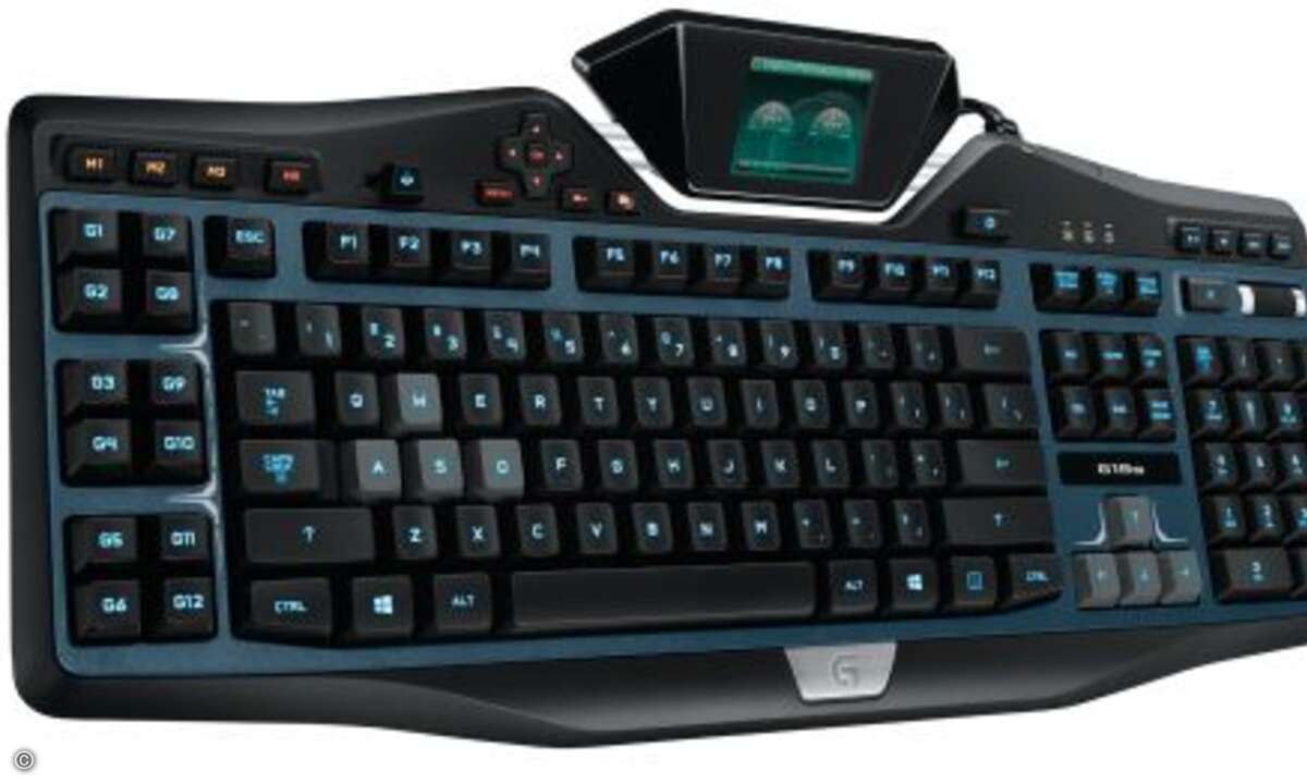 Mit der »G19s Gaming Keyboard« (UVP 199 Euro) bietet Logitech Gamern eine wahre Kommandozentrale für ihren Freizeitspaß. Besonderes Highlight ist dabei das kippbare Farb-LCD GamePanel, auf dem die wichtigsten Spielinformationen wie Statistiken, Statu