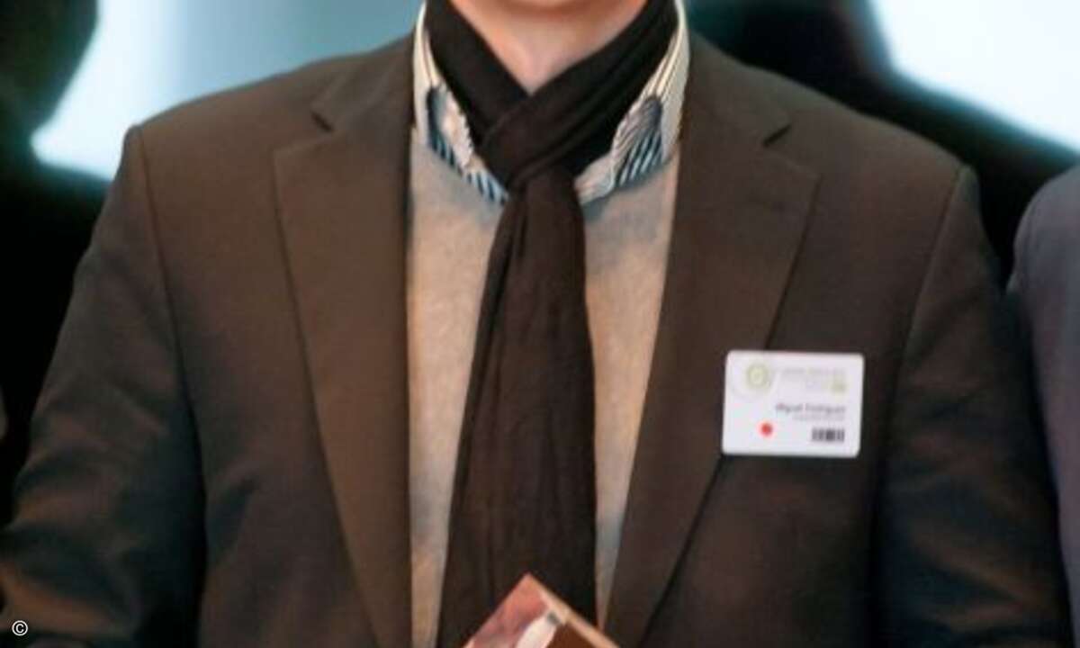 Miguel Rodriguez nahm den Award für PC-Spezialist mit nach Hause (Bild: Toshiba)