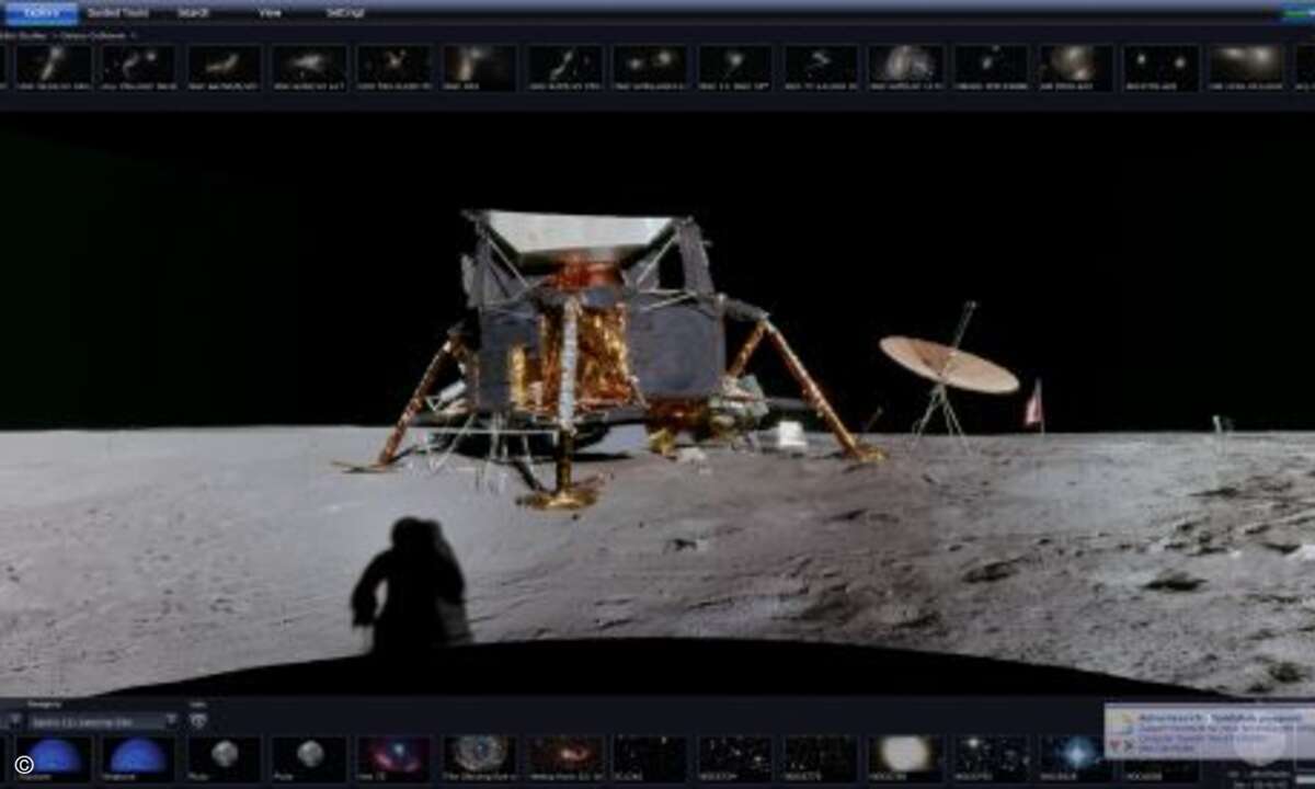Neben den Bildern aus dem All beweisen Panoramabilder verschiedener NASA-Missionen: Und sie waren doch dort.