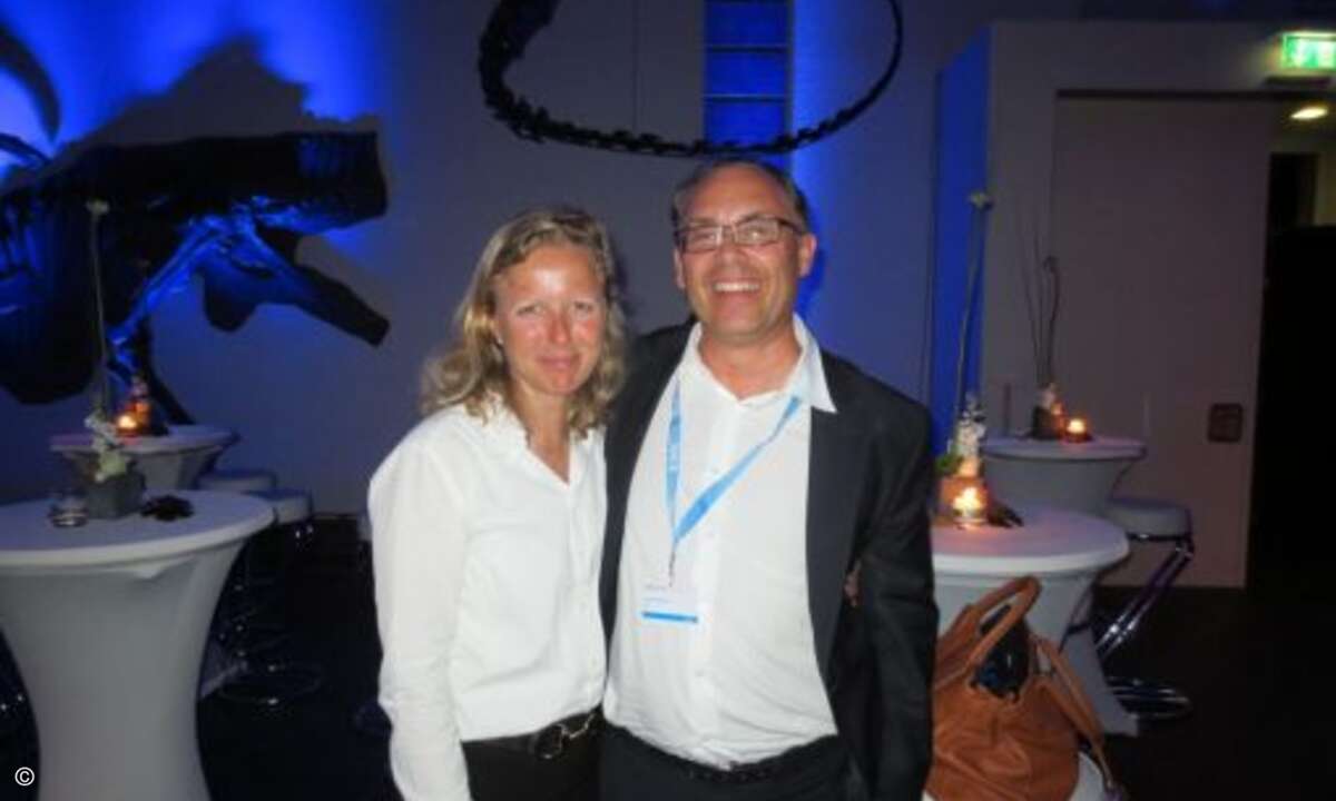 Nicht nur nach eigener Definition das Dream-Team unter den Tier 1-Partnern: Isabell Rauchenecker (Fritz & Macziol) und Frank Hilberg (EMC)