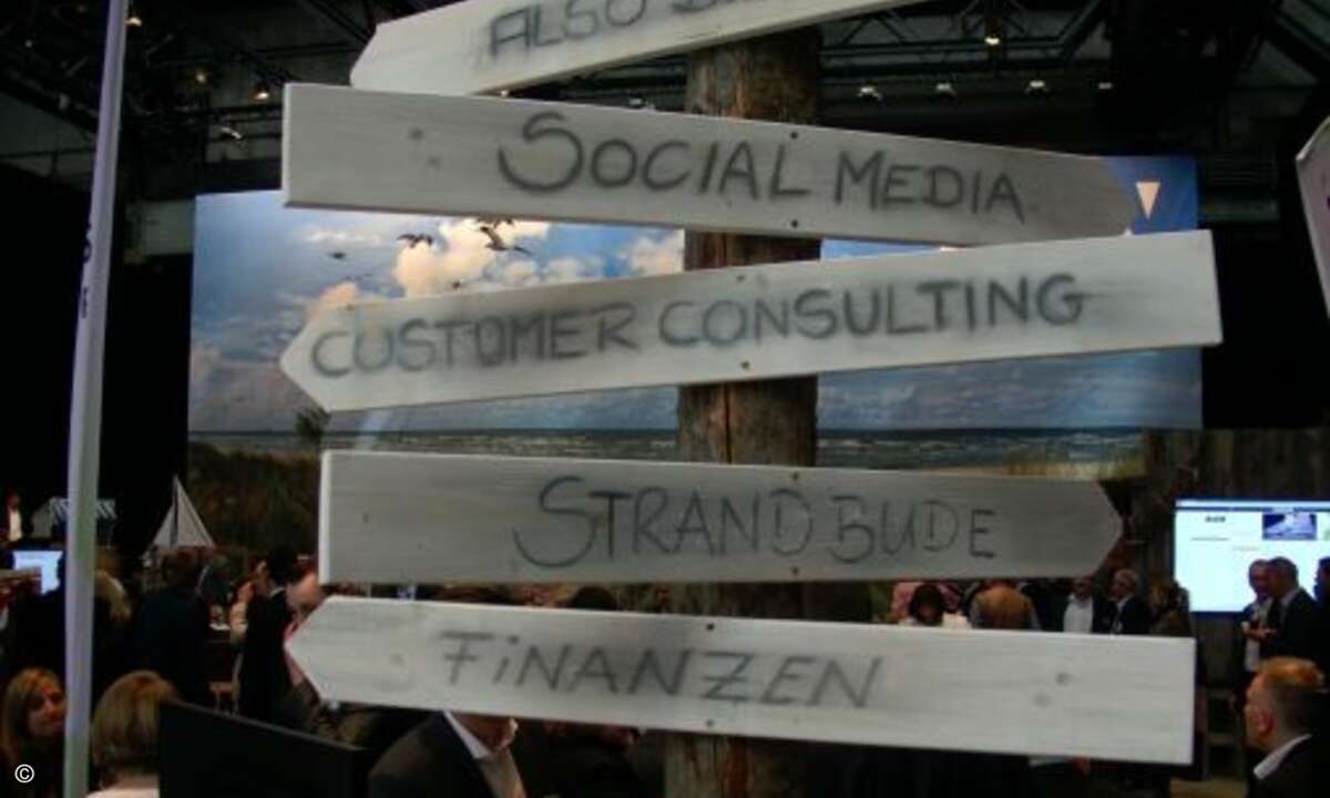 Also präsentierte sich auf seiner Hausmesse wieder mit einer Vielzahl an Themen (Bild: CRN)