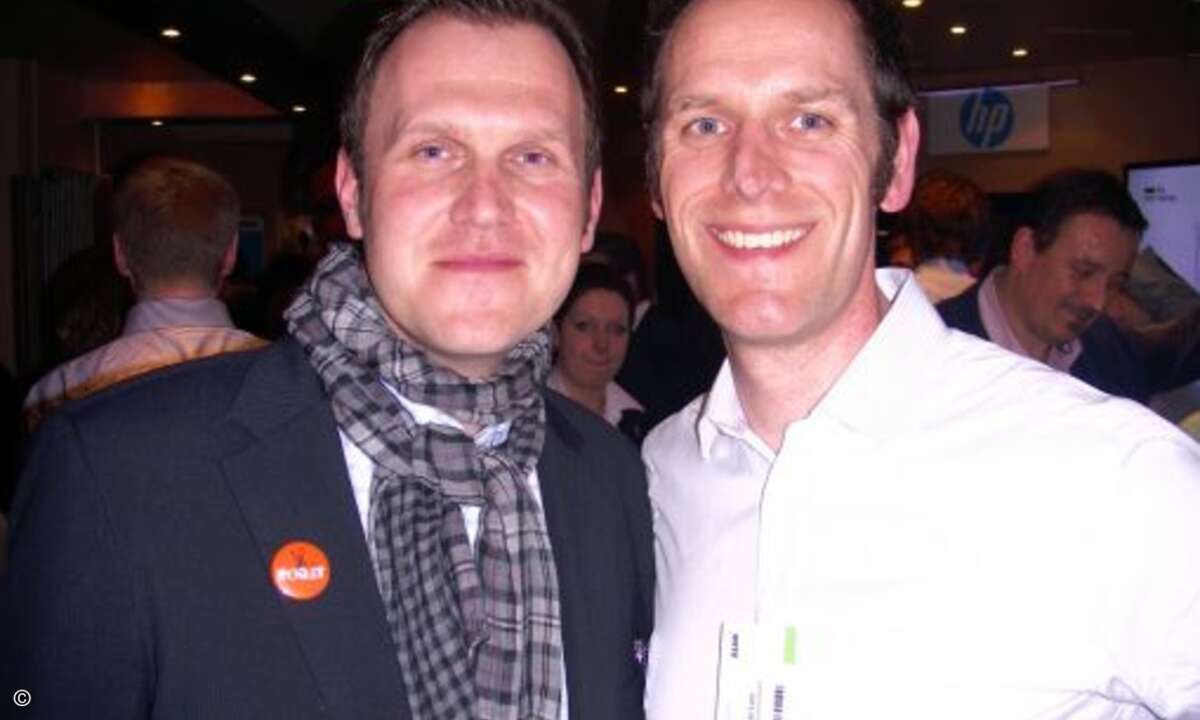 Mike Rakowski und Matthias Lorz (Bild: CRN)