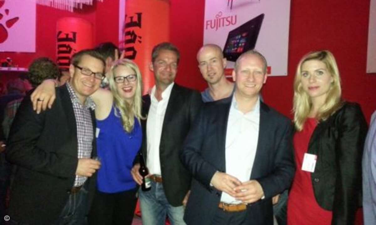 Auch das CRN-Team war vor Ort (Bild: CRN)